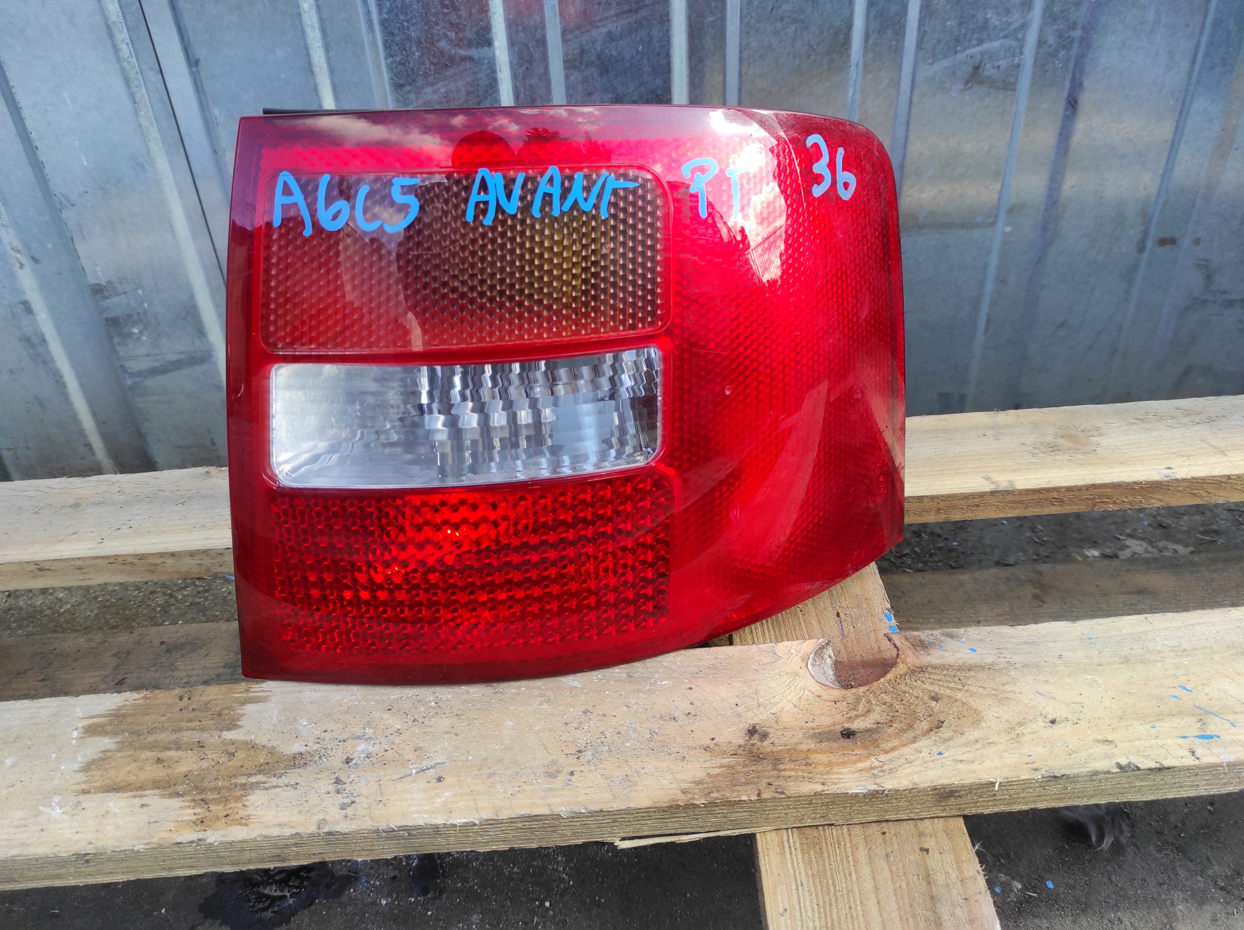 light right rear part right rear audi a6 c5 kombi