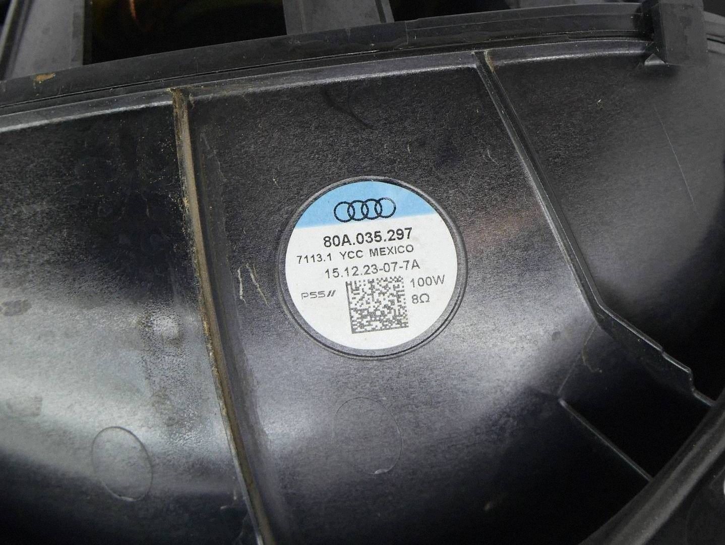 speaker door front front bang OLUFSEN AUDI Q5 80A 80A035297