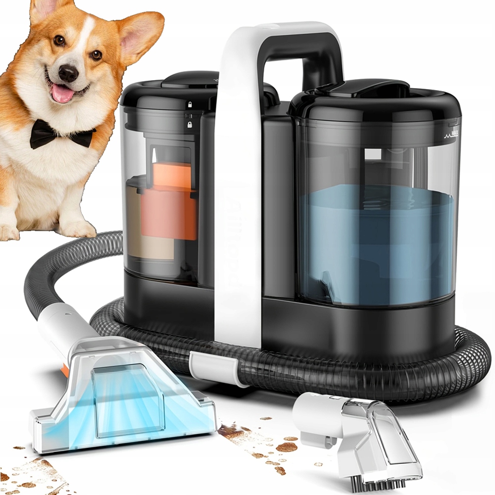 Výkonný Vysavač Na Mokré A Suché Koberce Rozprašování Sání 15000 Pa