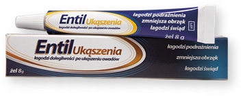 

Entil Ukąszenia, żel łągodzący po ukąszeniach, 8 g