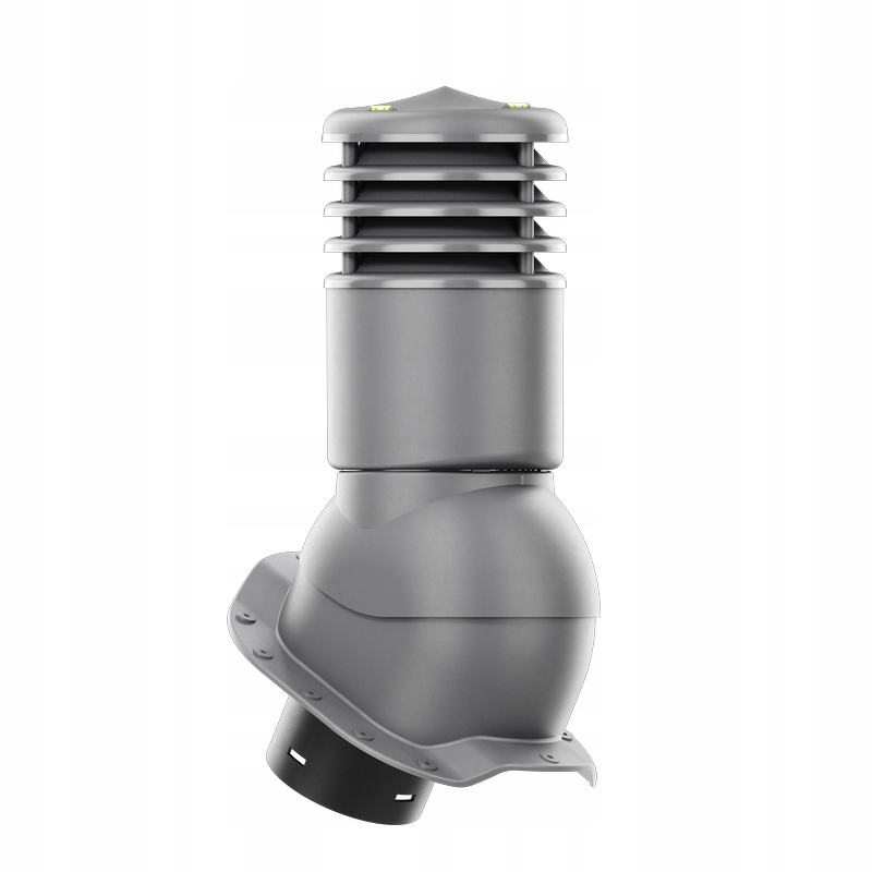 Větrací komín Smartline profil R fi 150 mm, zateplený grafit