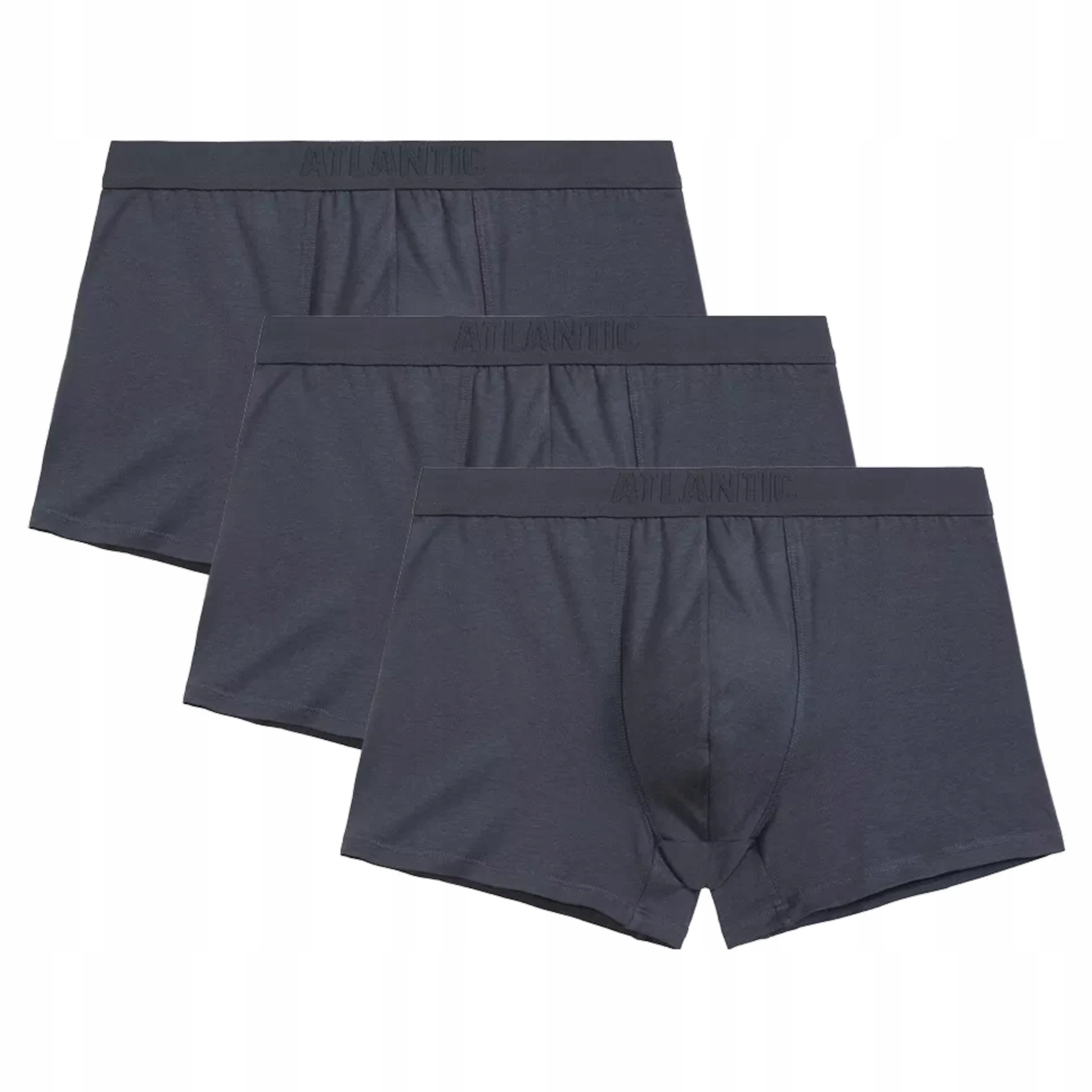 Pánské boxerky Atlantic 3BMH 016 3-pack grafitové L