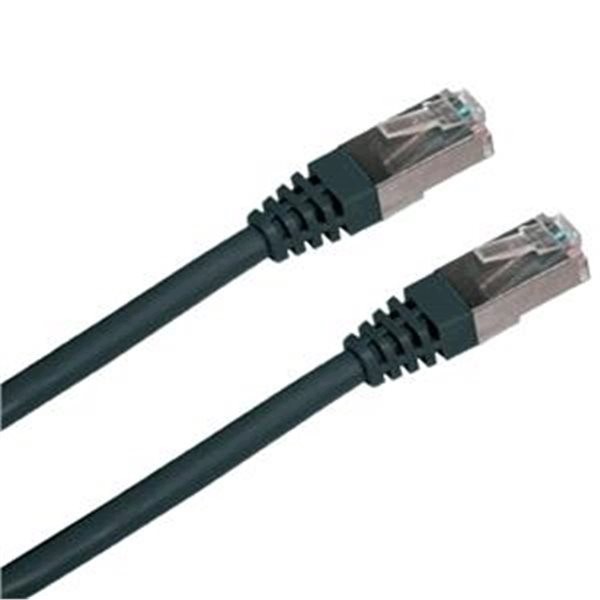 Kabel patchcord Ftp cat5e 5M czarny