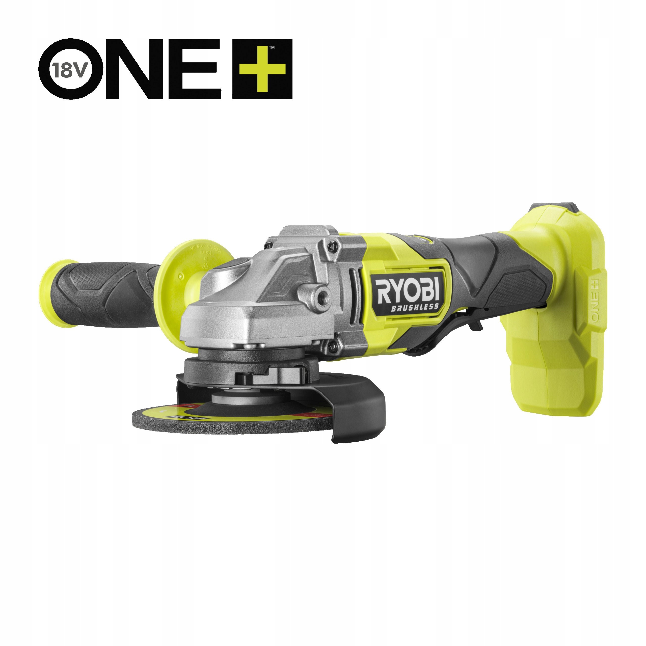 Ryobi RAG18BL-0 18V One+ bezuhlíková úhlová bruska