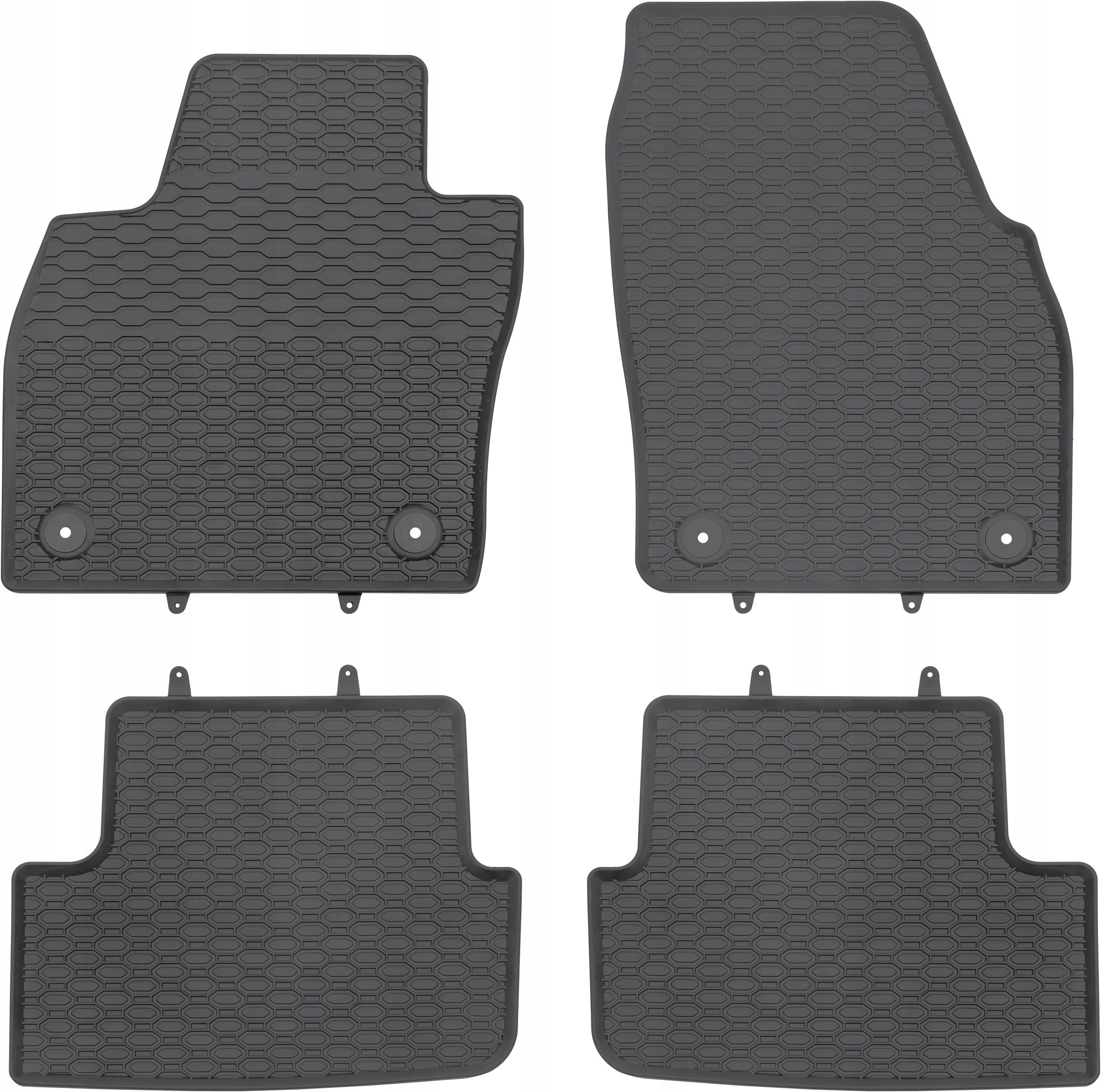 Килимки Маггрупа резинові 889c 4 el.