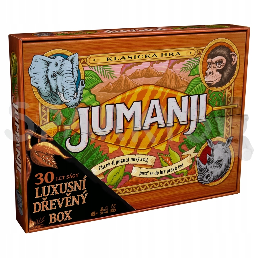Jumanji Dřevěná Edice Cz