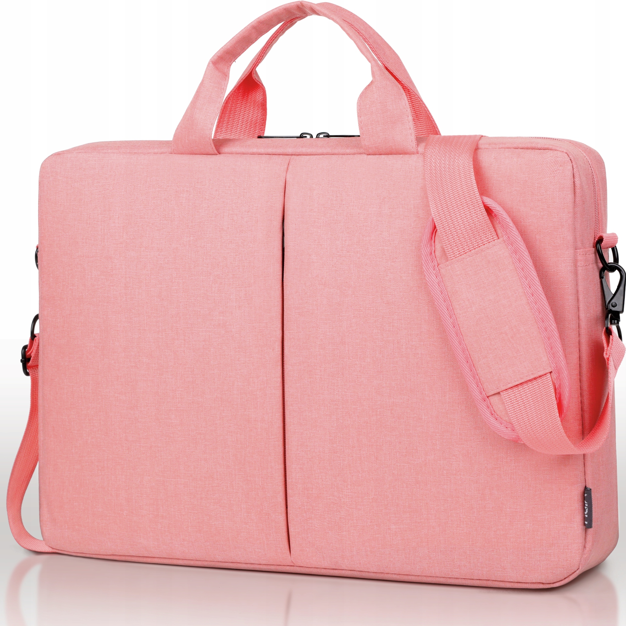 

Torba Na Laptop Damska 15,6 Teczka Na Ramię Różowy