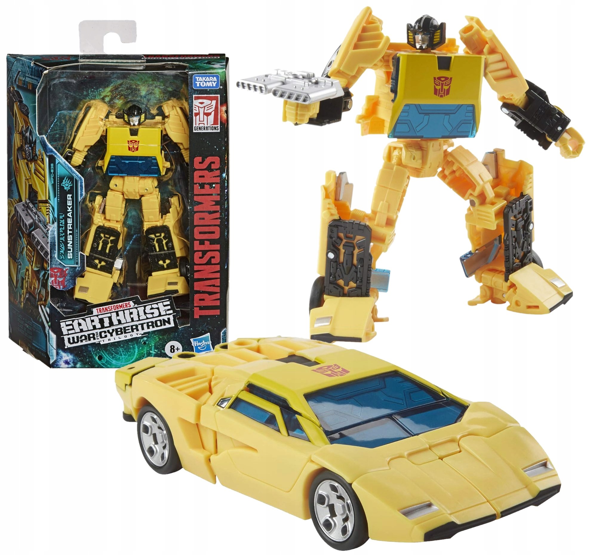 Figurka Hasbro Transformers War For Cybertron Earthrise Sunstreaker 13 cm