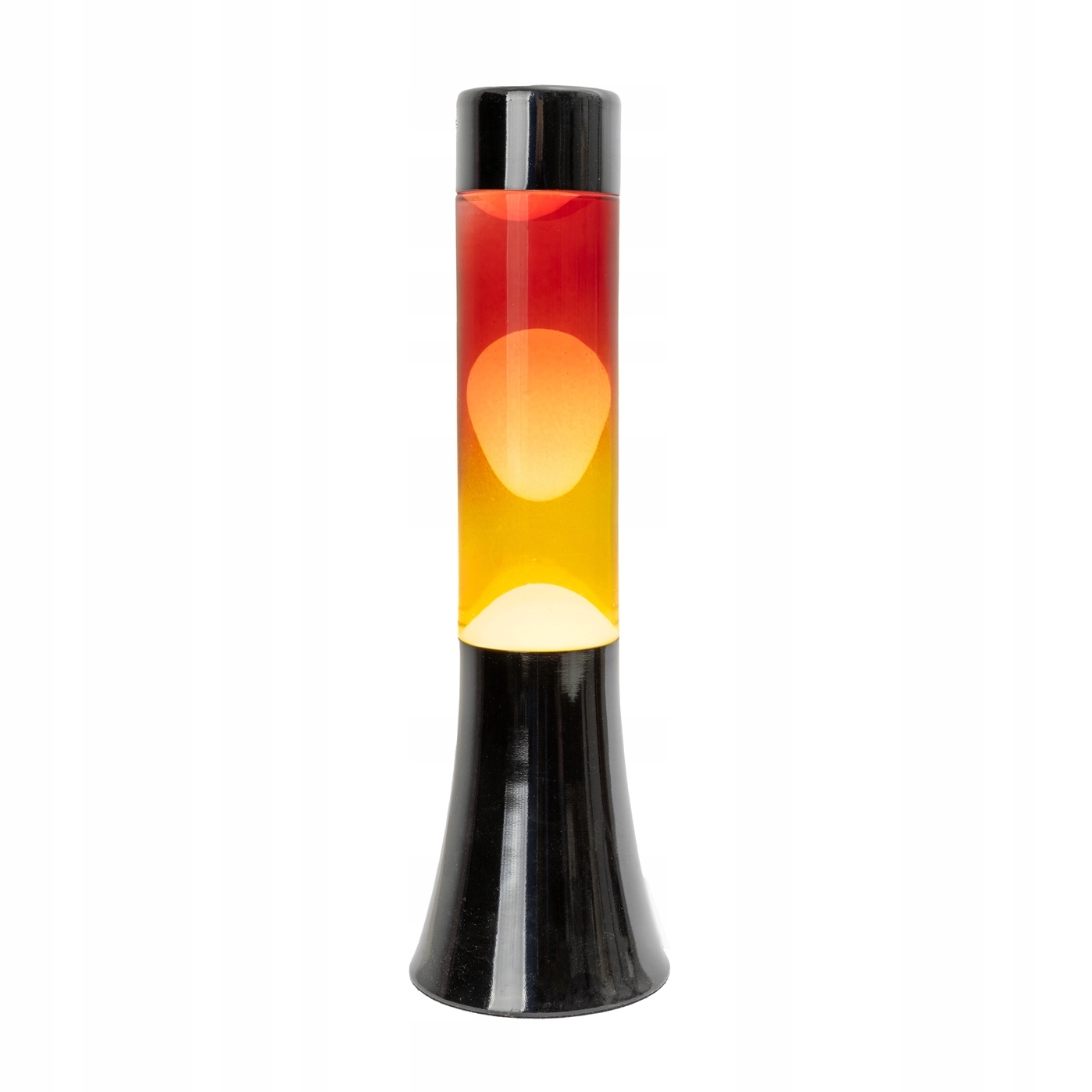Lampa lava lawa lawowa Gradient Sunset – multikolor czarna podstawa – 31 cm