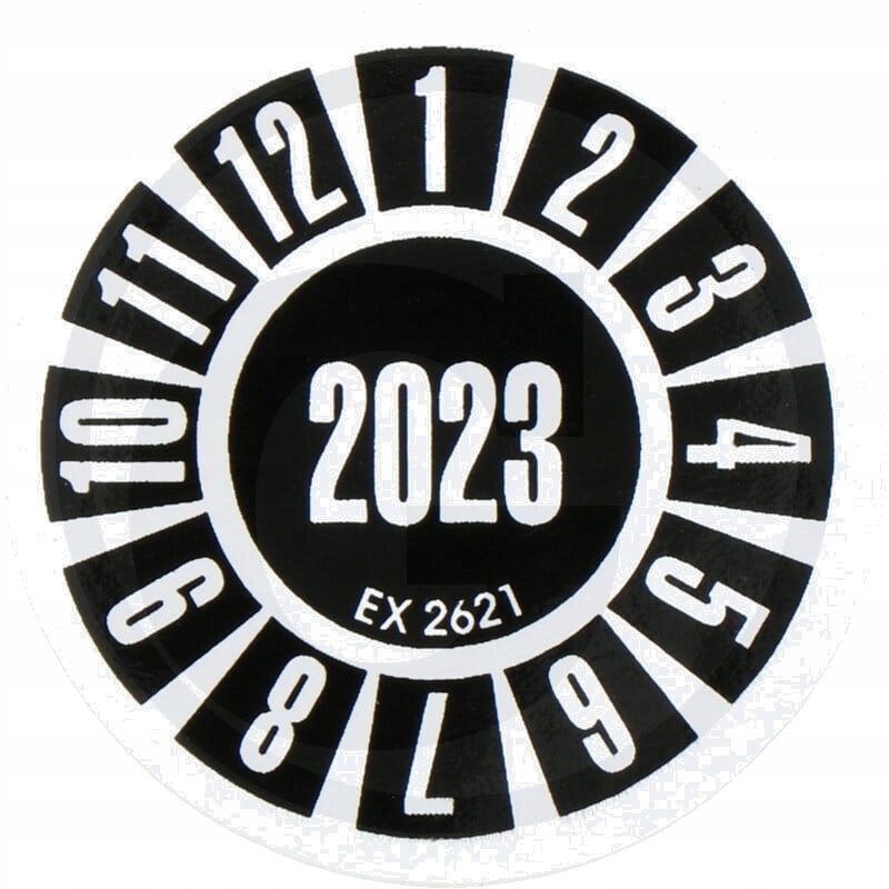 CAT UVV-Plakette 2023