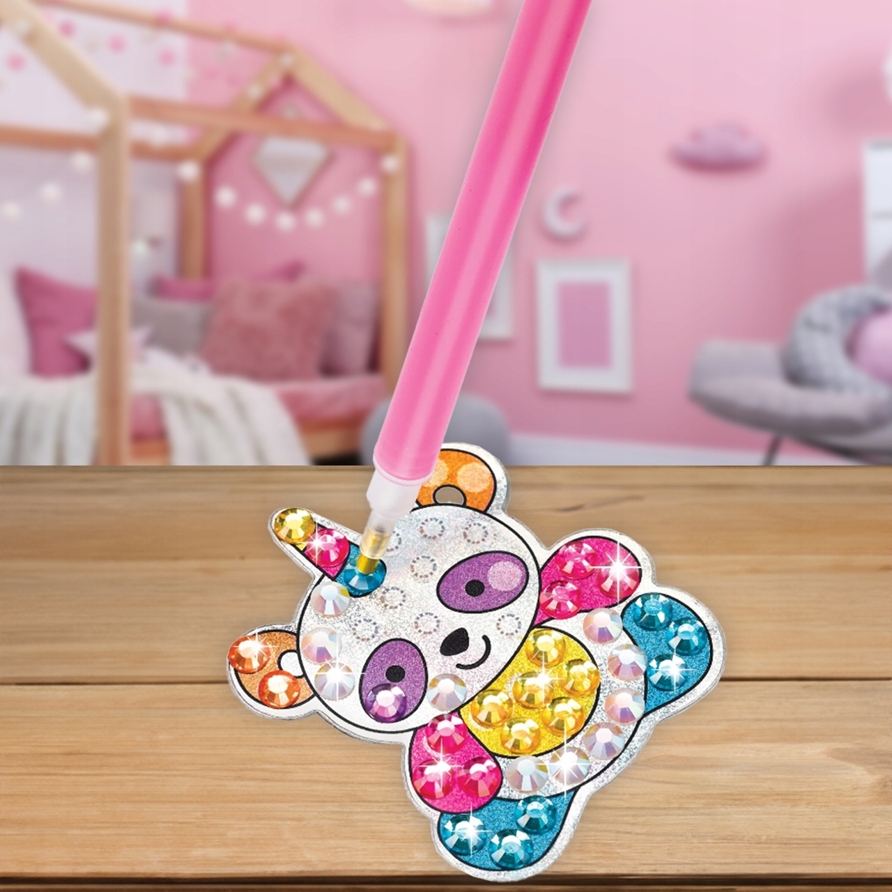 DIAMANTEN-STICKEREI-MOSAIK DIAMANTEN-MALEREI DIAMANTEN-MALEREI-FABER-VORLAGE Held/Märchen keine