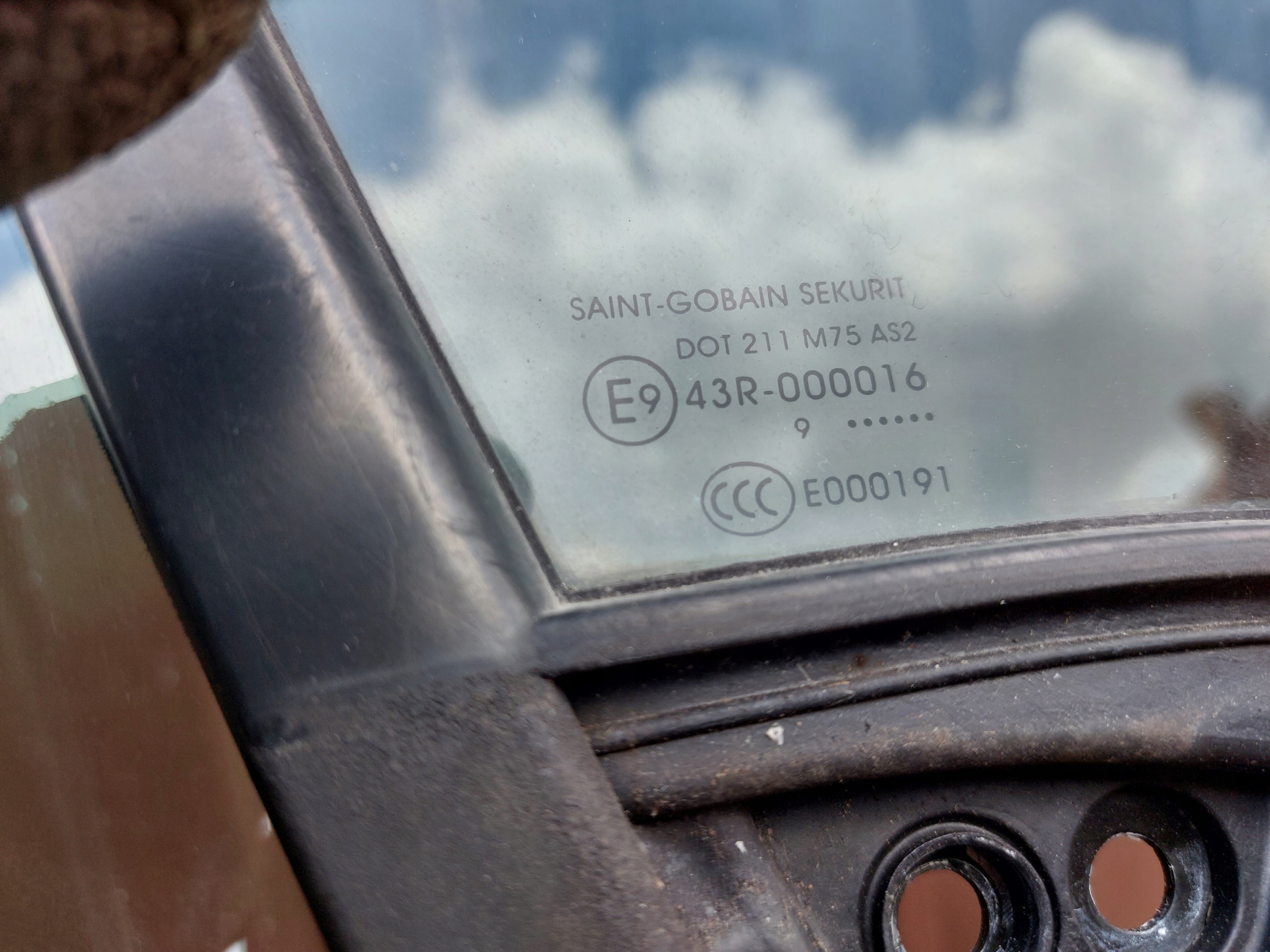 door right front CITROEN BERLINGO III 09r EKQD