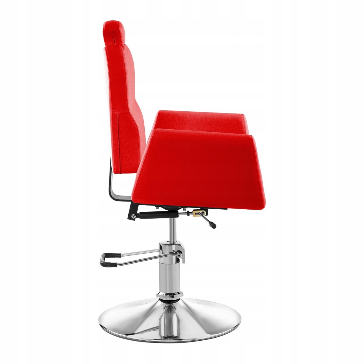 Fotel barberski kosmetyczny czerwony 68 cm Physa Livorno Red 10040063