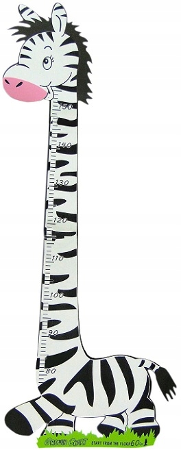 MIARKA WZROSTU NA ŚCIANĘ naklejka MIARA 5764