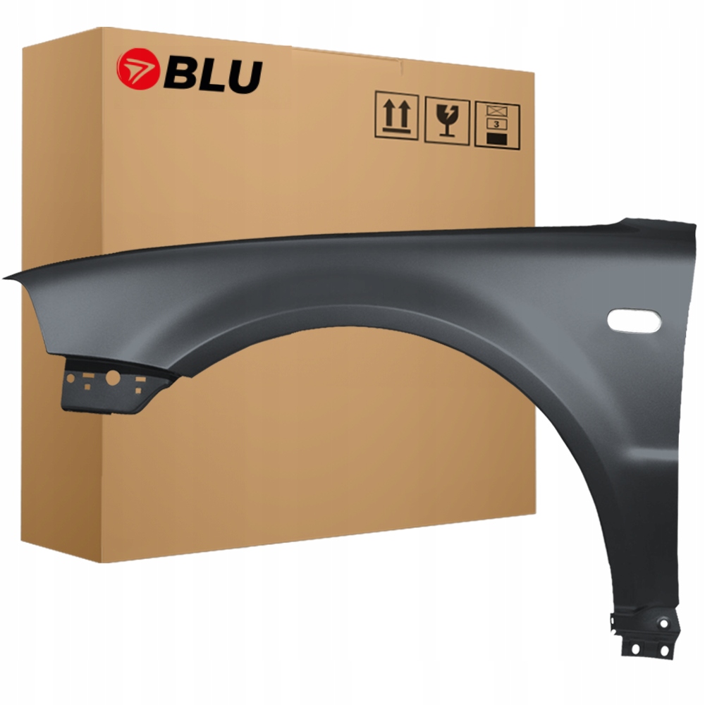 Blu Blatník Vw Passat B5 Lift Fl LA7T levý stříbrný 00-05 přední VereintGrau