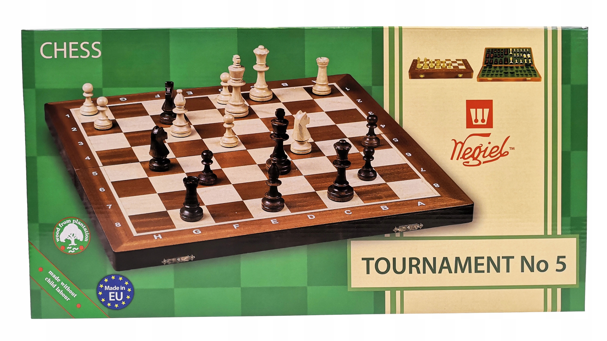 SZACHY TURNIEJOWE NR 5 (MAHOŃ, INTARSJA) ORYGINAŁ Nazwa Szachy turniejowe