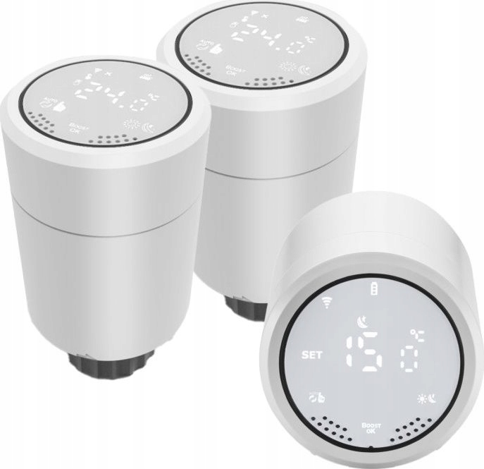 Immax Neo Smart sada 3x Termostatická hlavice Zigbee, Tuya