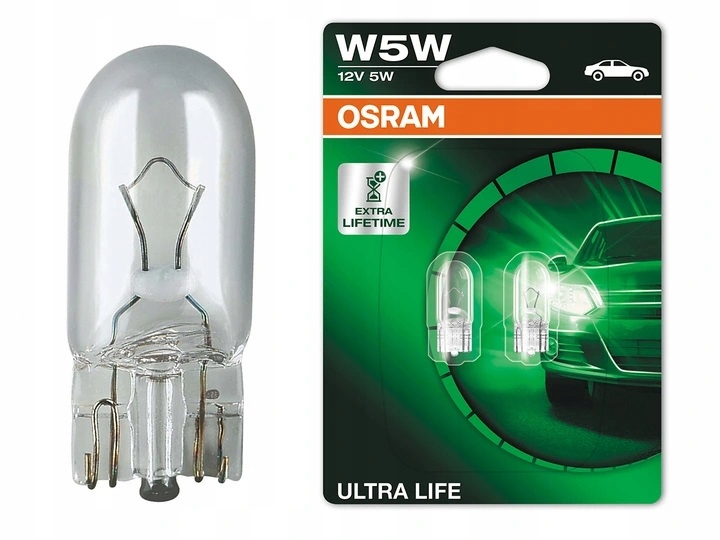 

Osram Żarówka W5W Ultra Life 4 Lata