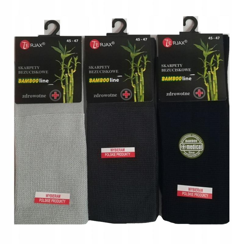

Skarpety bezuciskowe Bamboo Line 39-41 Terjax