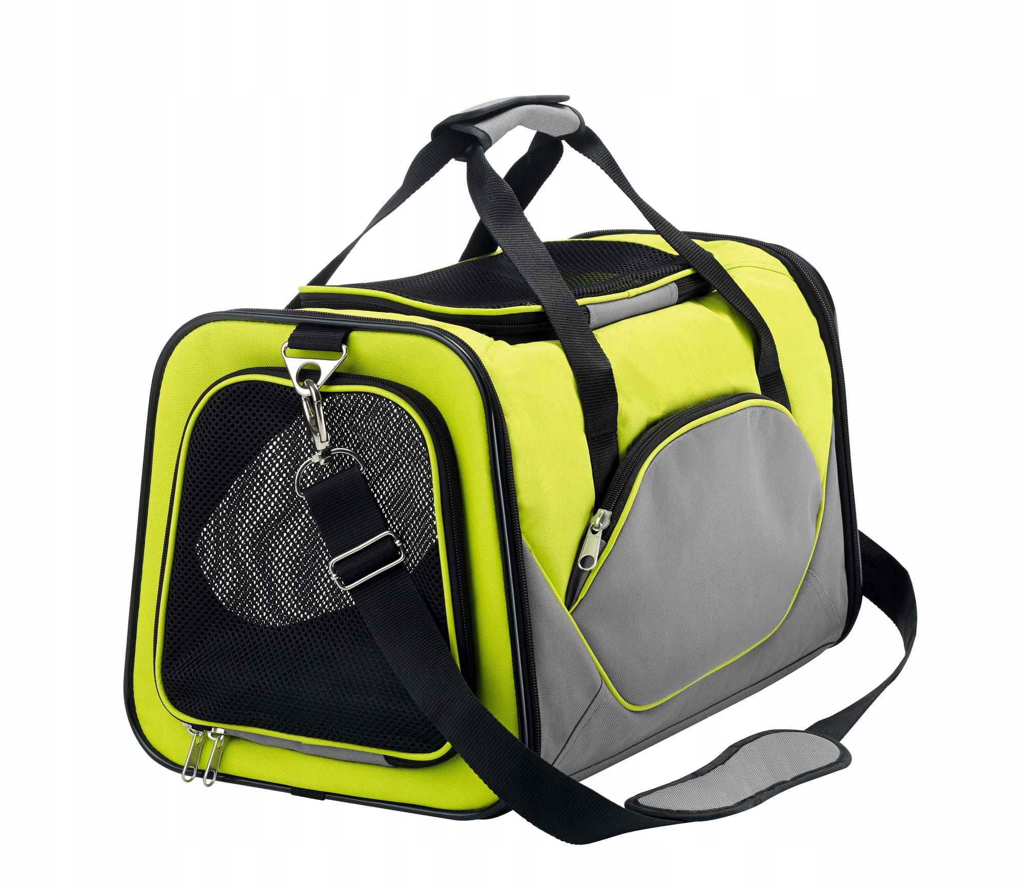 Levně Přepravka pro psa a kočku Kansas Hunter barva: limetková