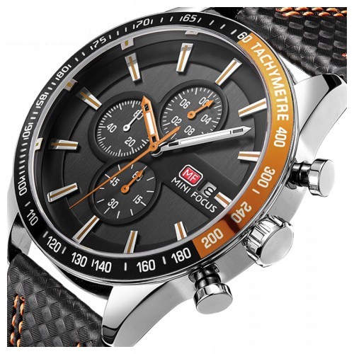 Pánské hodinky Mini Focus 0029 analog data chronograf