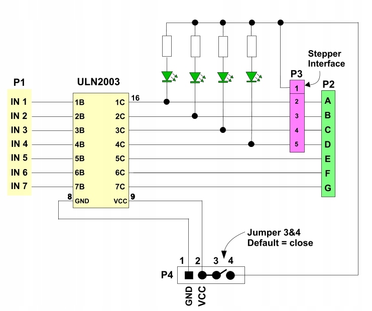UKŁAD SCALONY ULN2003 AD SOP16 SMD Producent ELEKTRONIKA PLUS