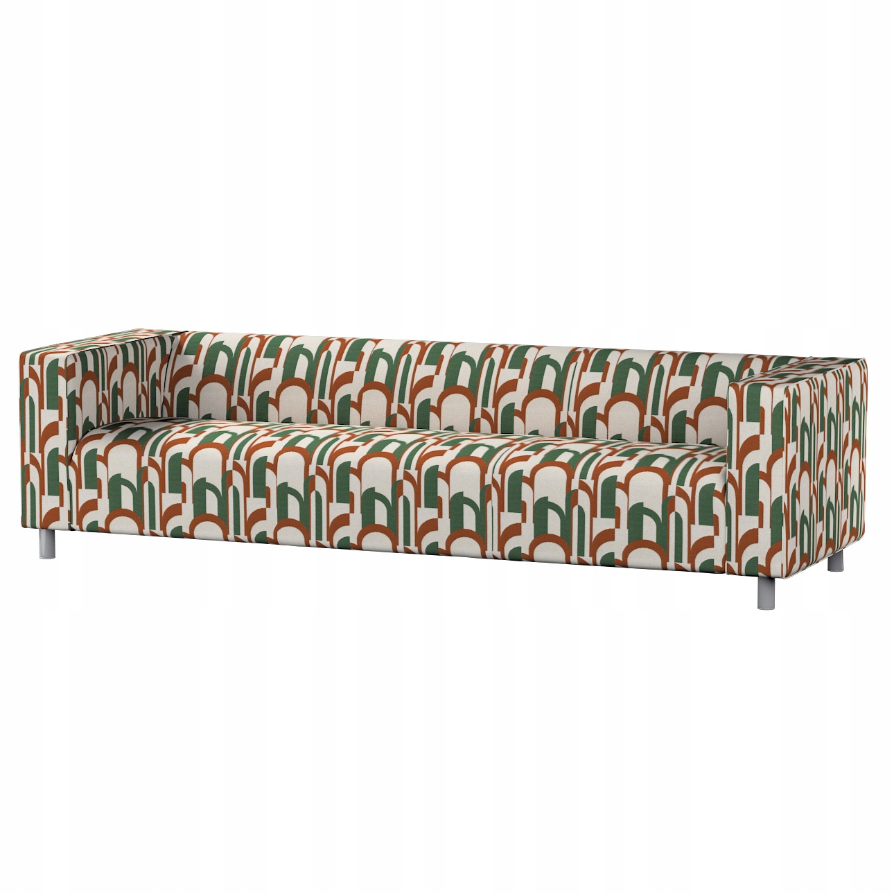 Potah na pohovku Klippan pro 4 osoby Ikea zelený