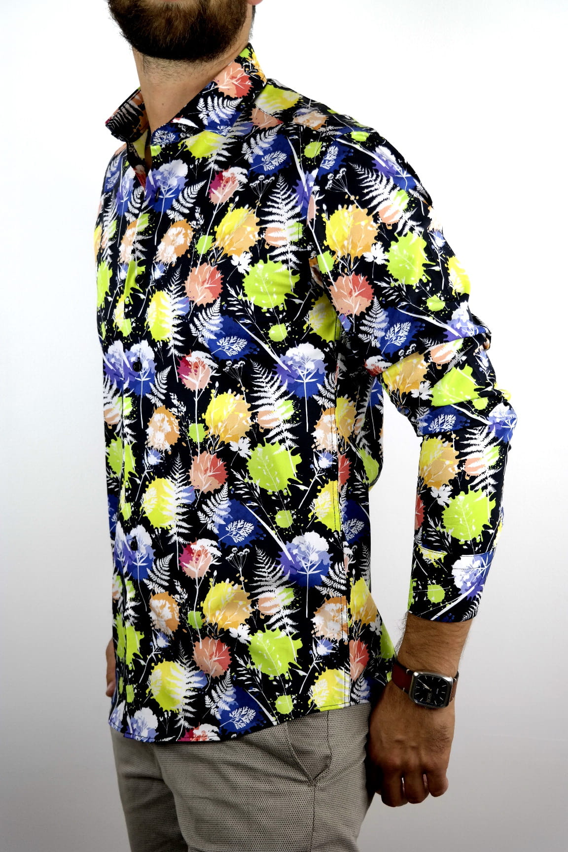 HARVEY JOHNSON Koszula męska HJ131 Rozm M 39/40 Marka inna