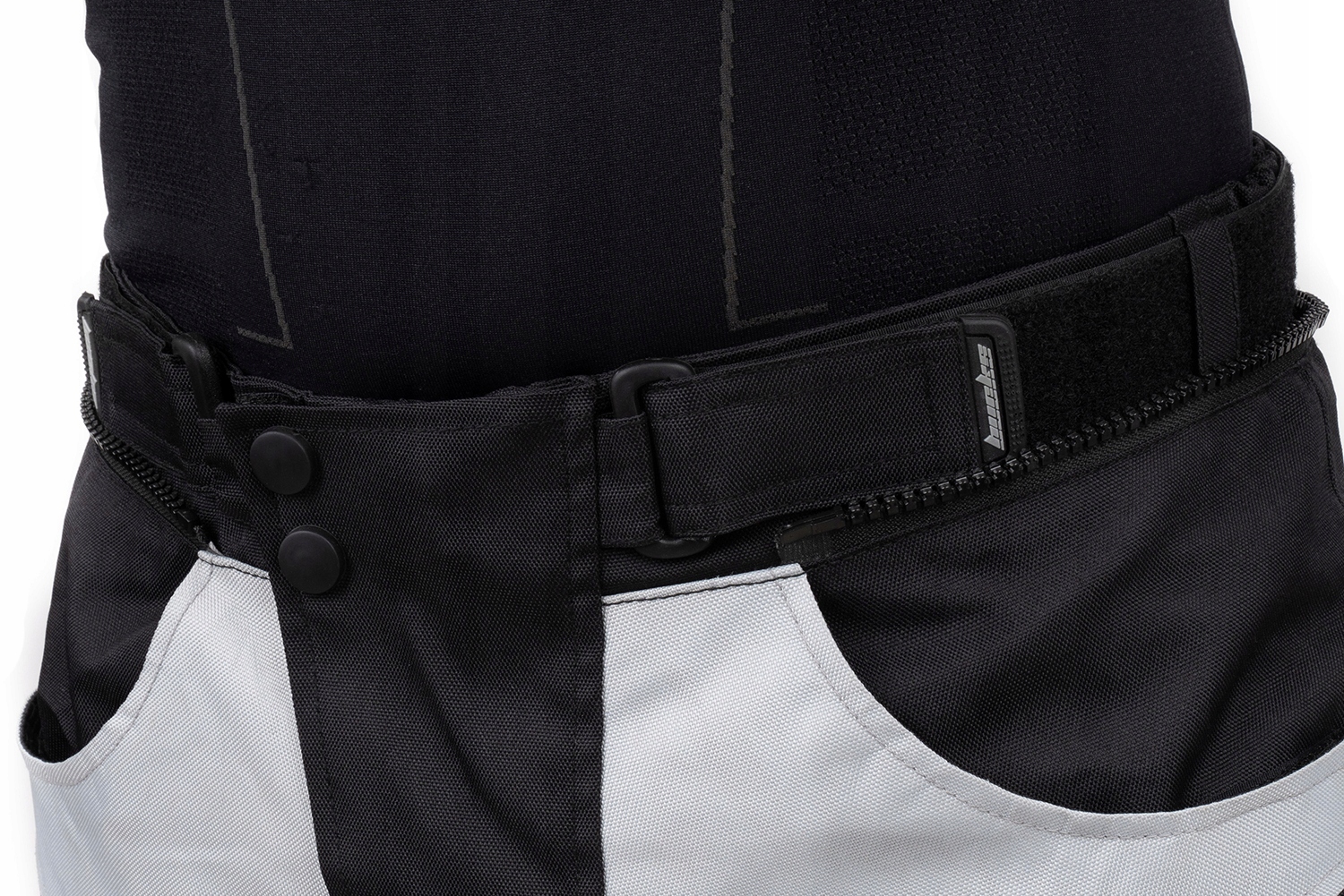 TEKSTYLNE SPODNIE MOTOCYKLOWE BUCKS TULSA r XS Materiał tekstylia