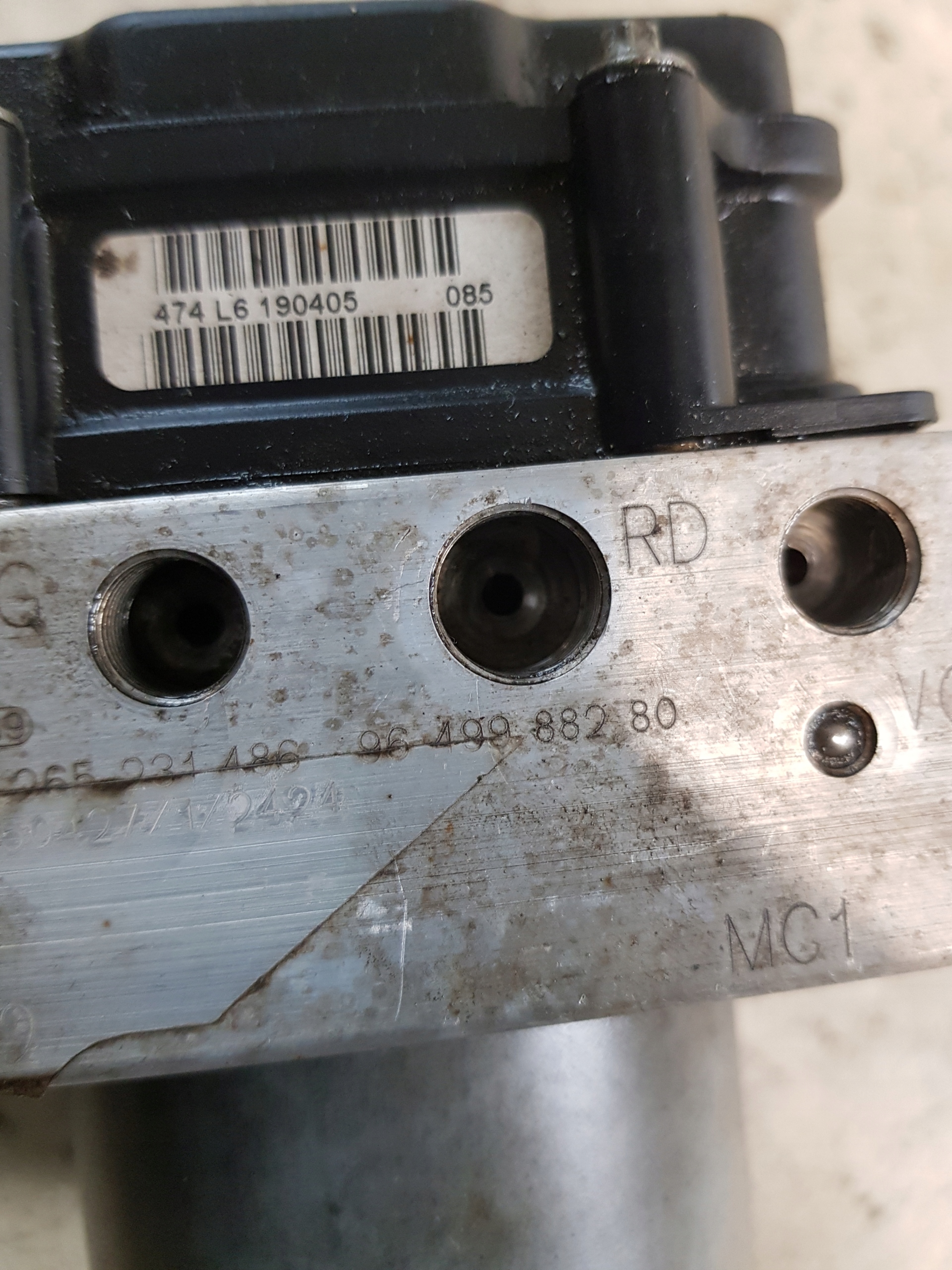 Pompa ABS CITROEN C4 e 1.6D 0265800395 0265231486 9649988280