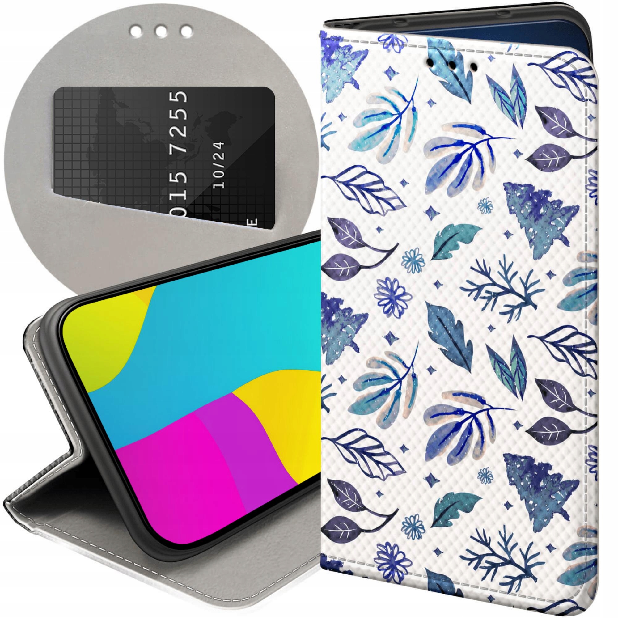 Etui Z Klapką Do Google Pixel 9 Pro XL Zima Śnieg Śnieżynki Winter