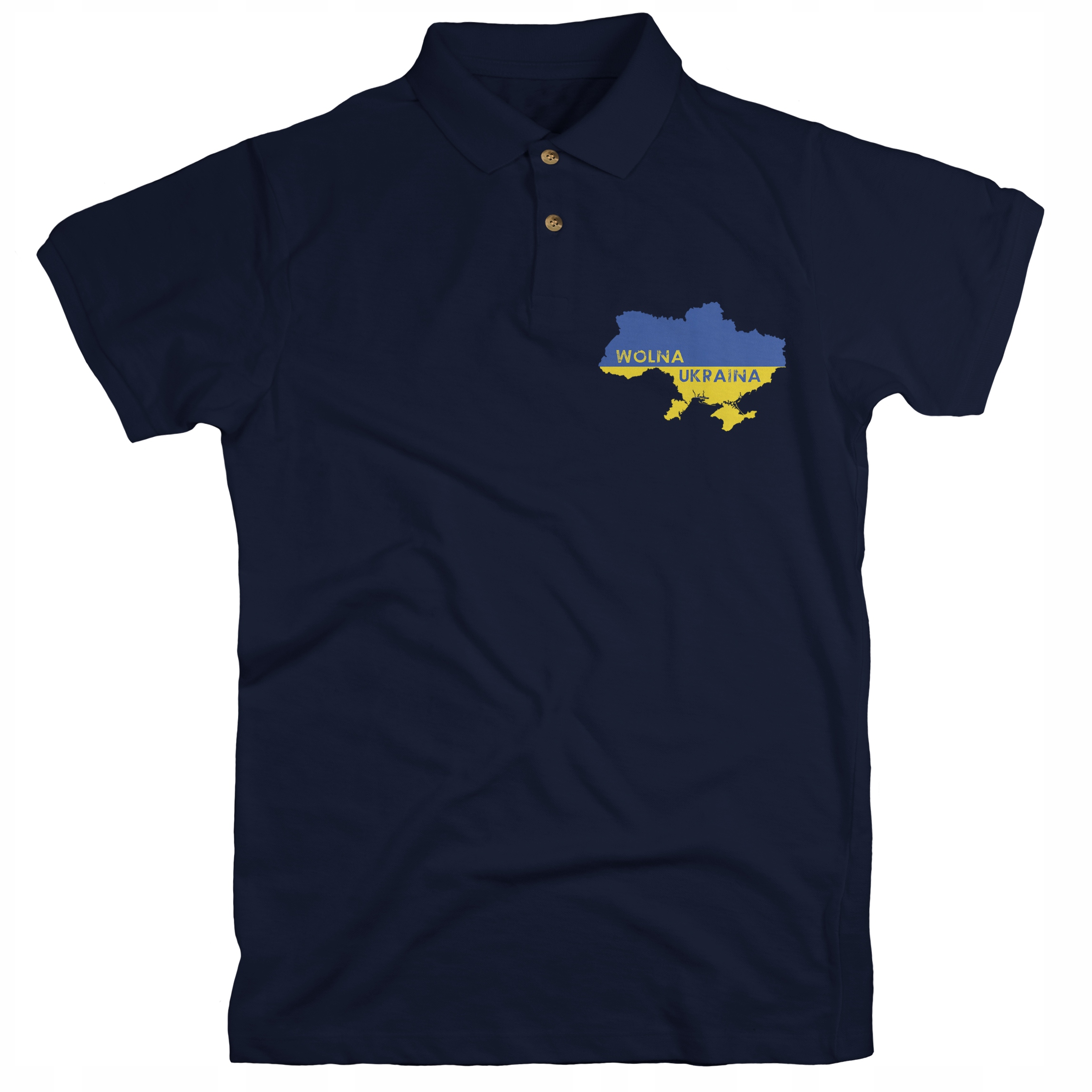 

T-shirt Koszulka Wolna Ukraina Napis Po Polsku