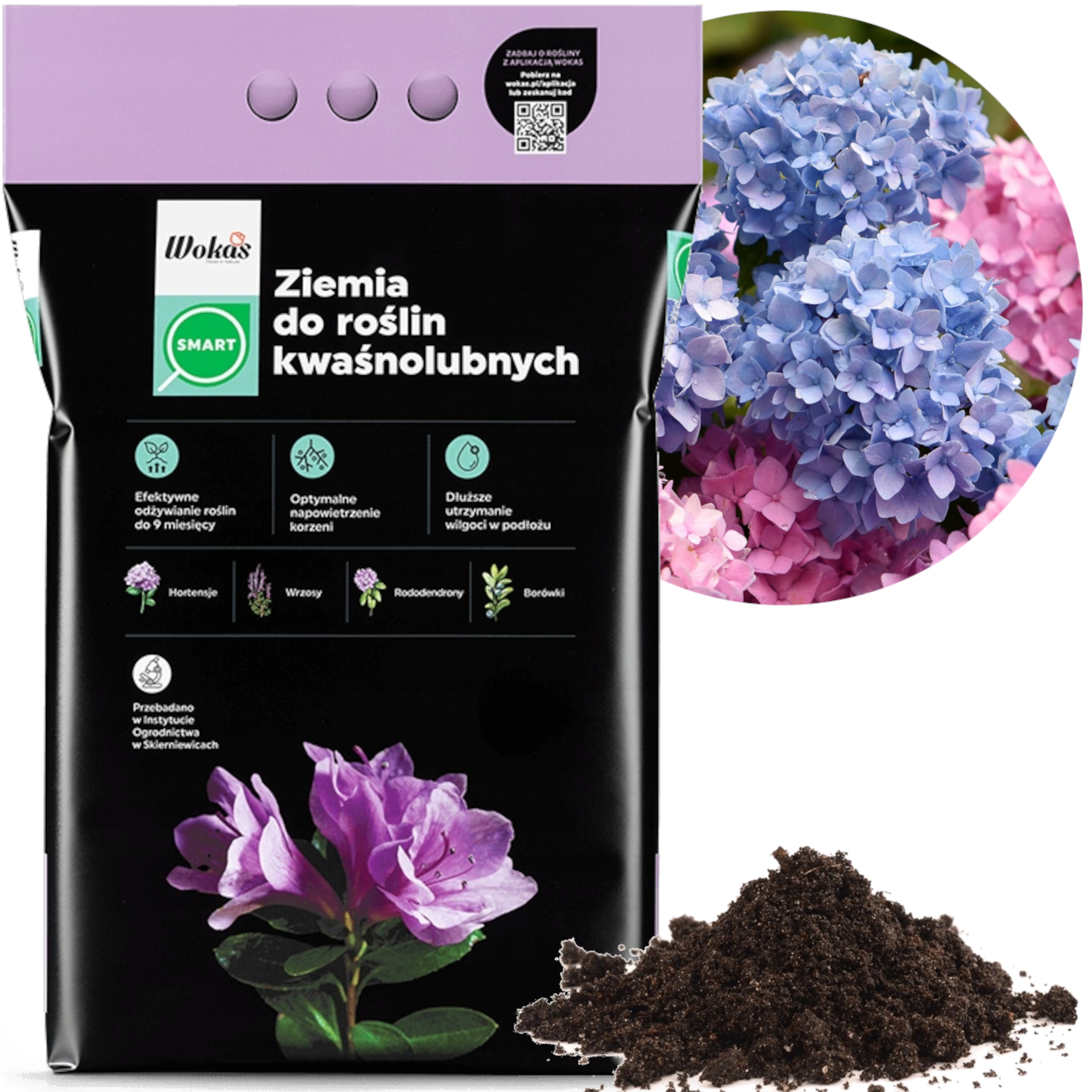 

Ziemia Podłoże do Kwaśnolubnych Borówki Smart 35l