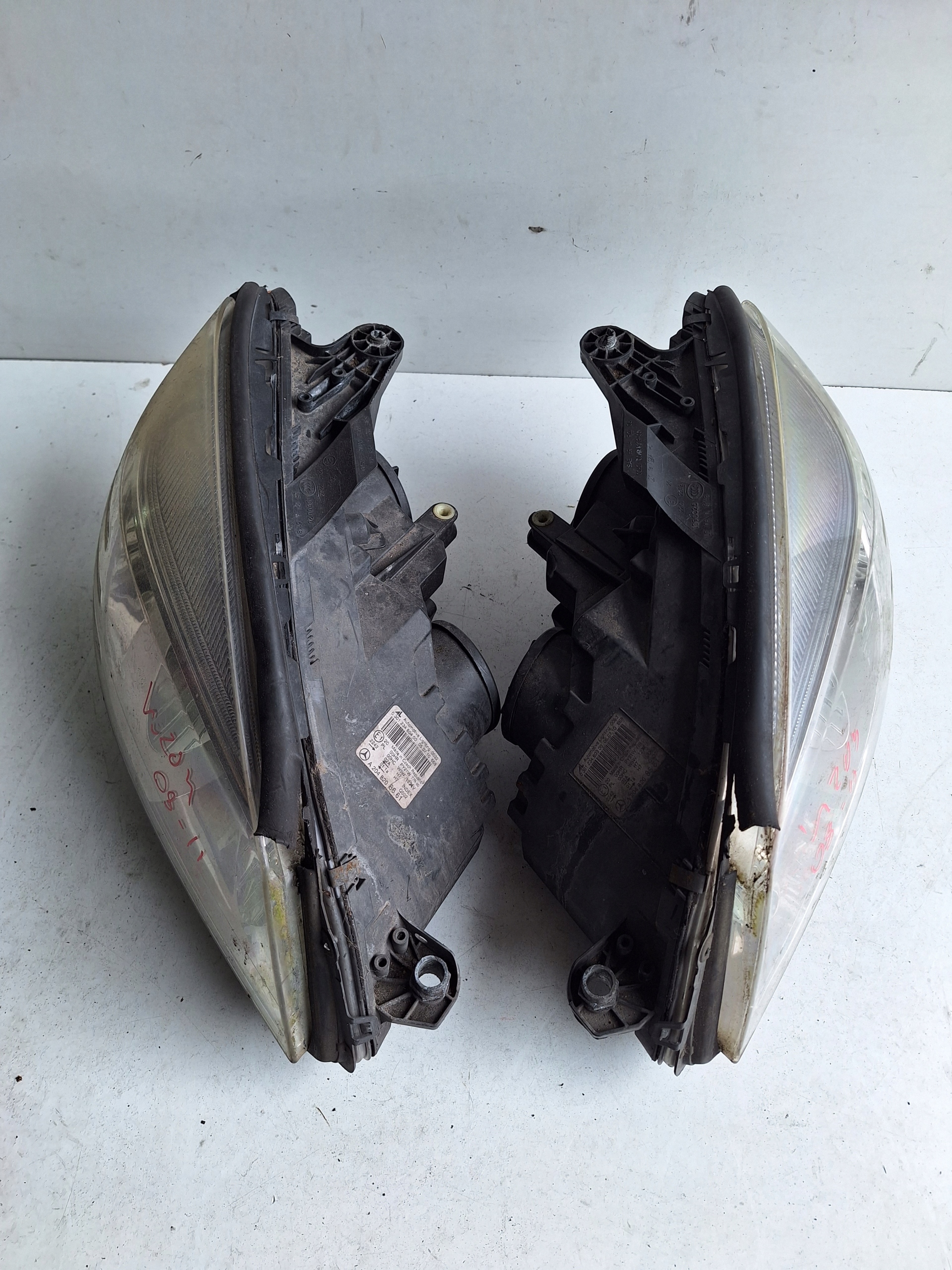 MERCEDES C-KLASA W204 08-11 light left UK