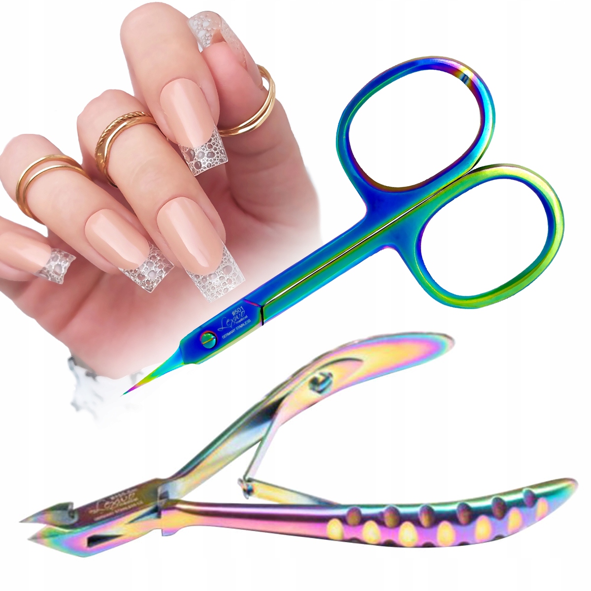 

Lexwo do skórek paznokci Cążki #135 3mm Nożyczki