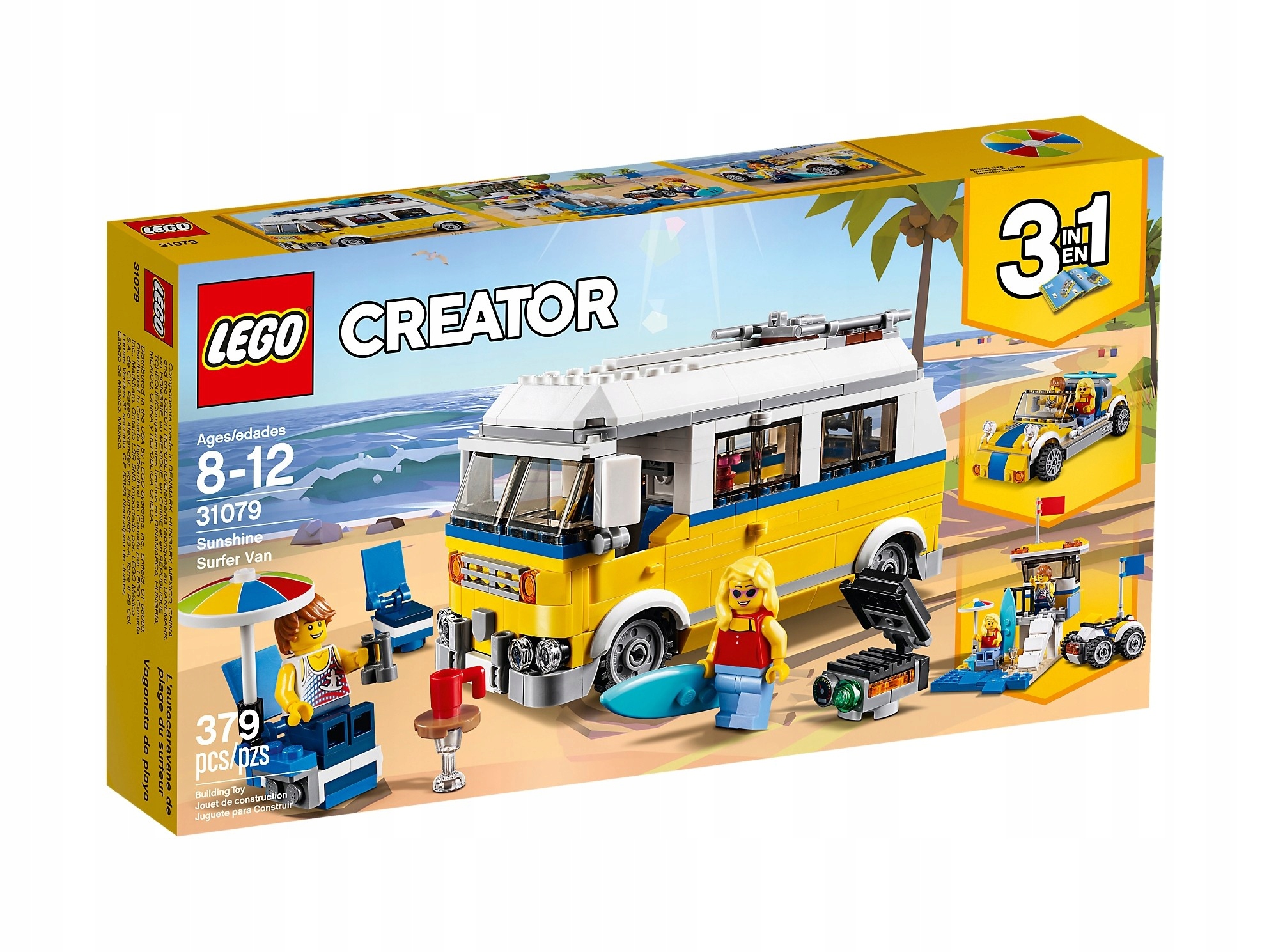 Lego Creator 3v1 31079 Van surfařů Nové