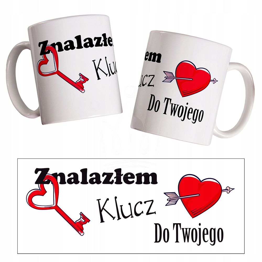 

Kubek z nadrukiem Walentynki Dzień Kobiet Prezent