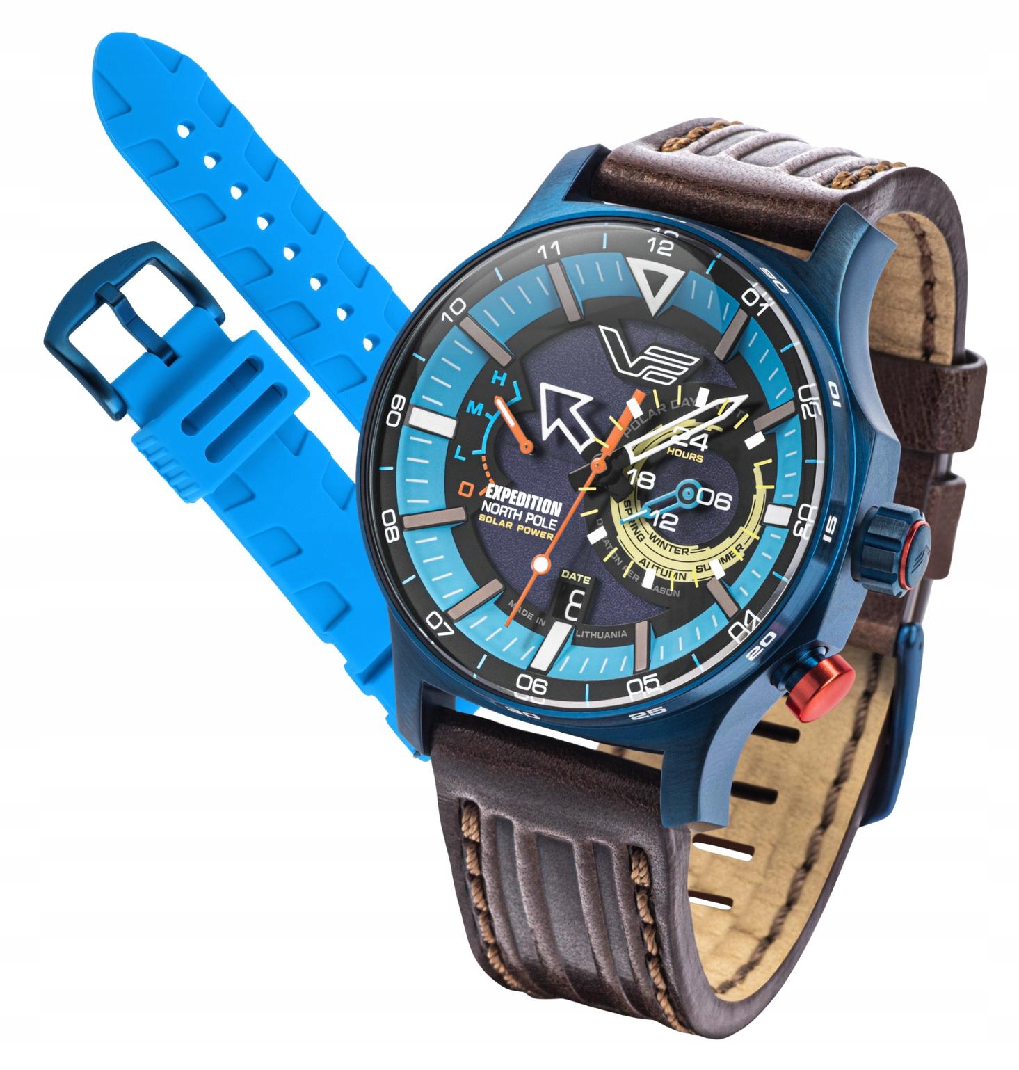 Nový originální Pánské Hodinky Vostok Europe VS57-595D736 Expedition Solar