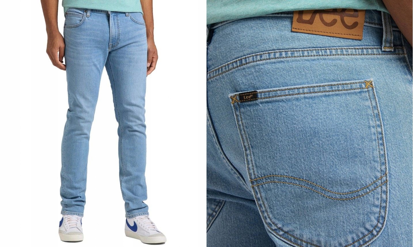 

Lee Luke Slim Tapered W32 L32 Mid Alton L719OWVI