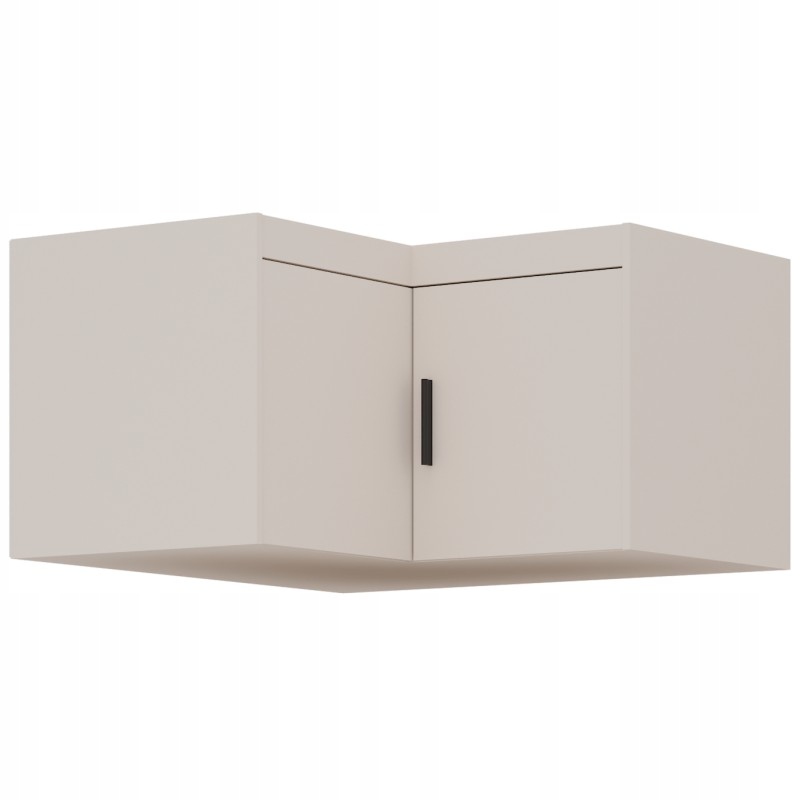 Rohová nadstavba pro 2D skříň Alena Béžová Písková horní skříňka