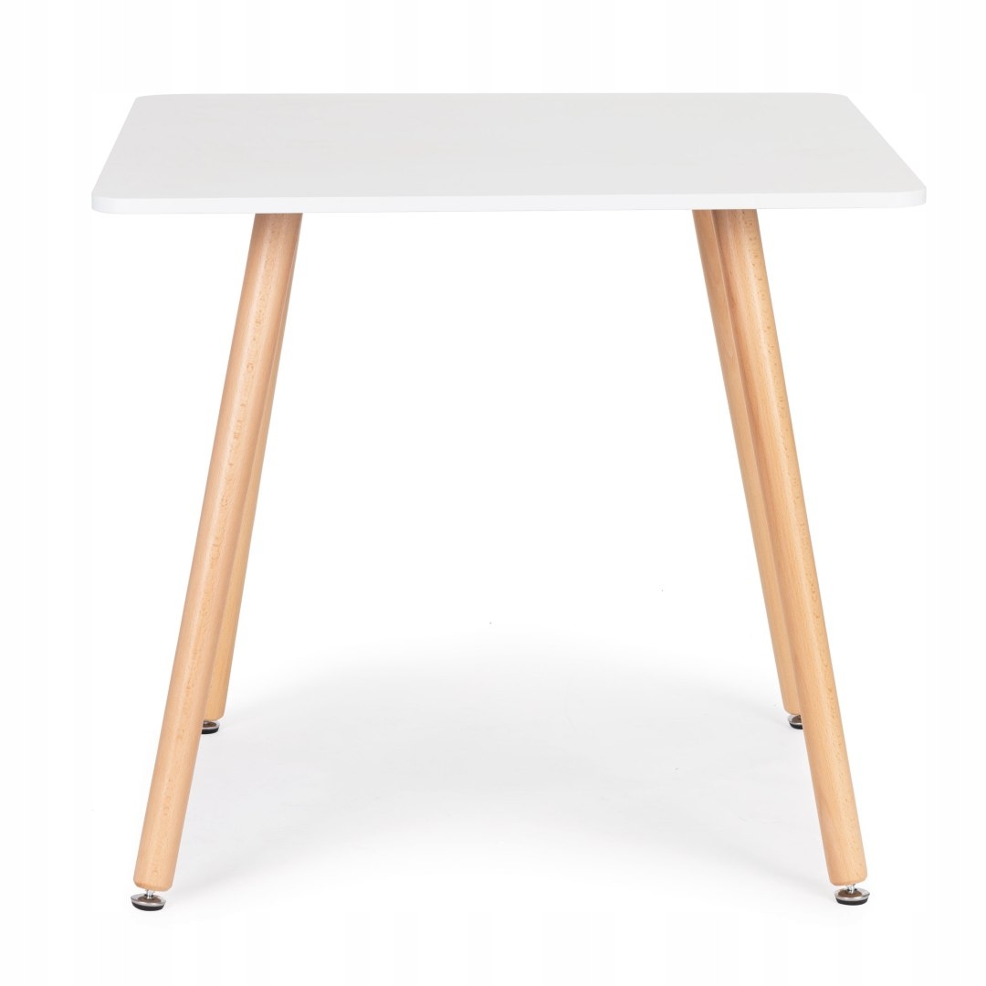 Kuchyňský stolek moderní dřevěný čtvercový 80x80 cm ModernHome ModernH