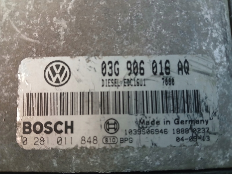 computer of the engine AUDI A4 B5 03G906018AQ