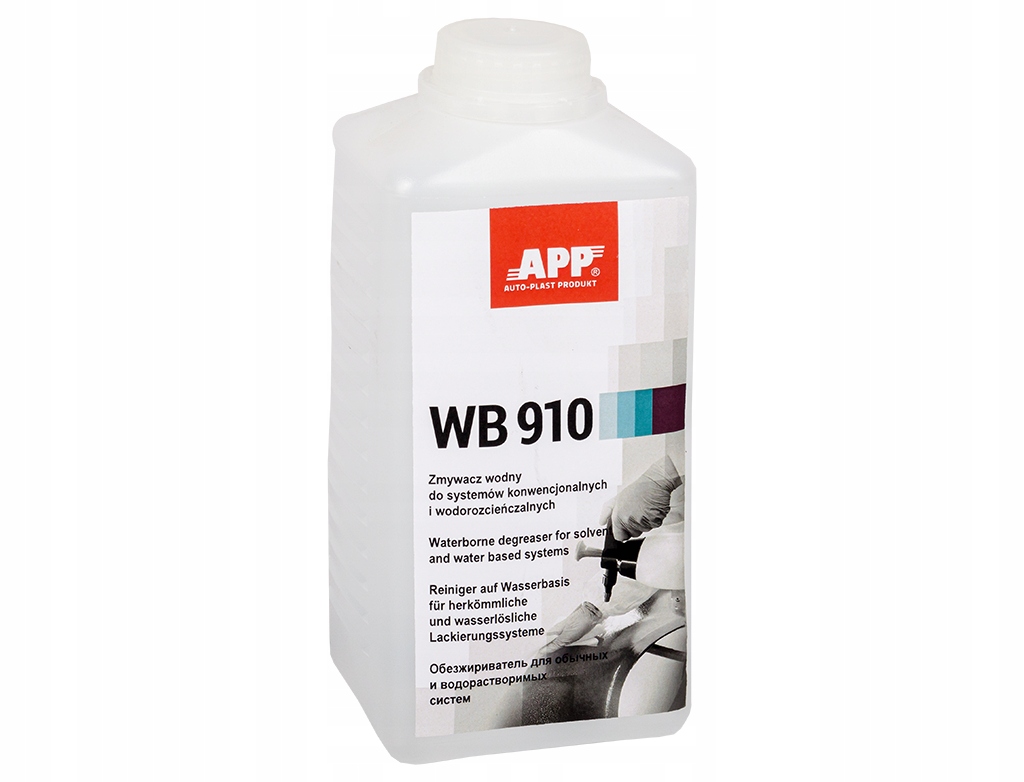 Zmywacz wodorozcieńczalny Wodny Bezbarwny 1L App Wb 910