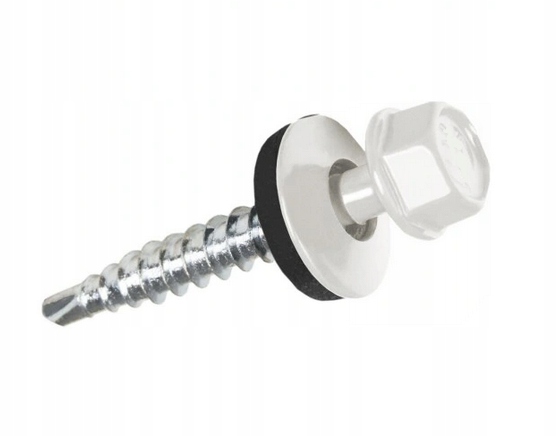 

Wkręty farmery 4,8x35 250szt Ral 9010 Etanco