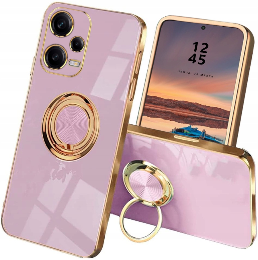 

Etui Women Ring Do Redmi Note 12 Pro+ 2x Szkło