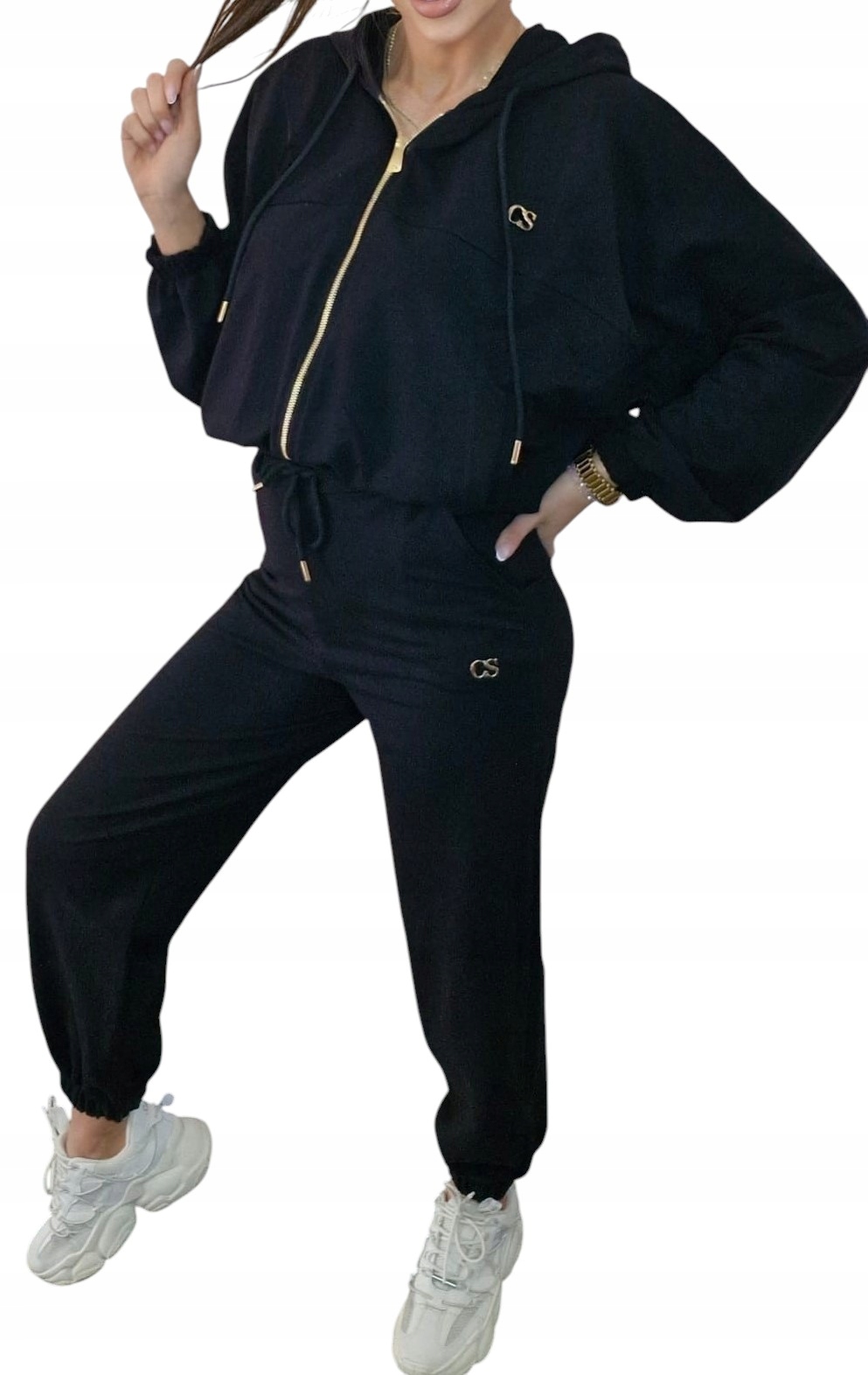 Tepláková souprava Coste black Coco Style S/m