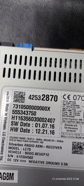 player navigation devices 42532870 OPEL ASTRA V K