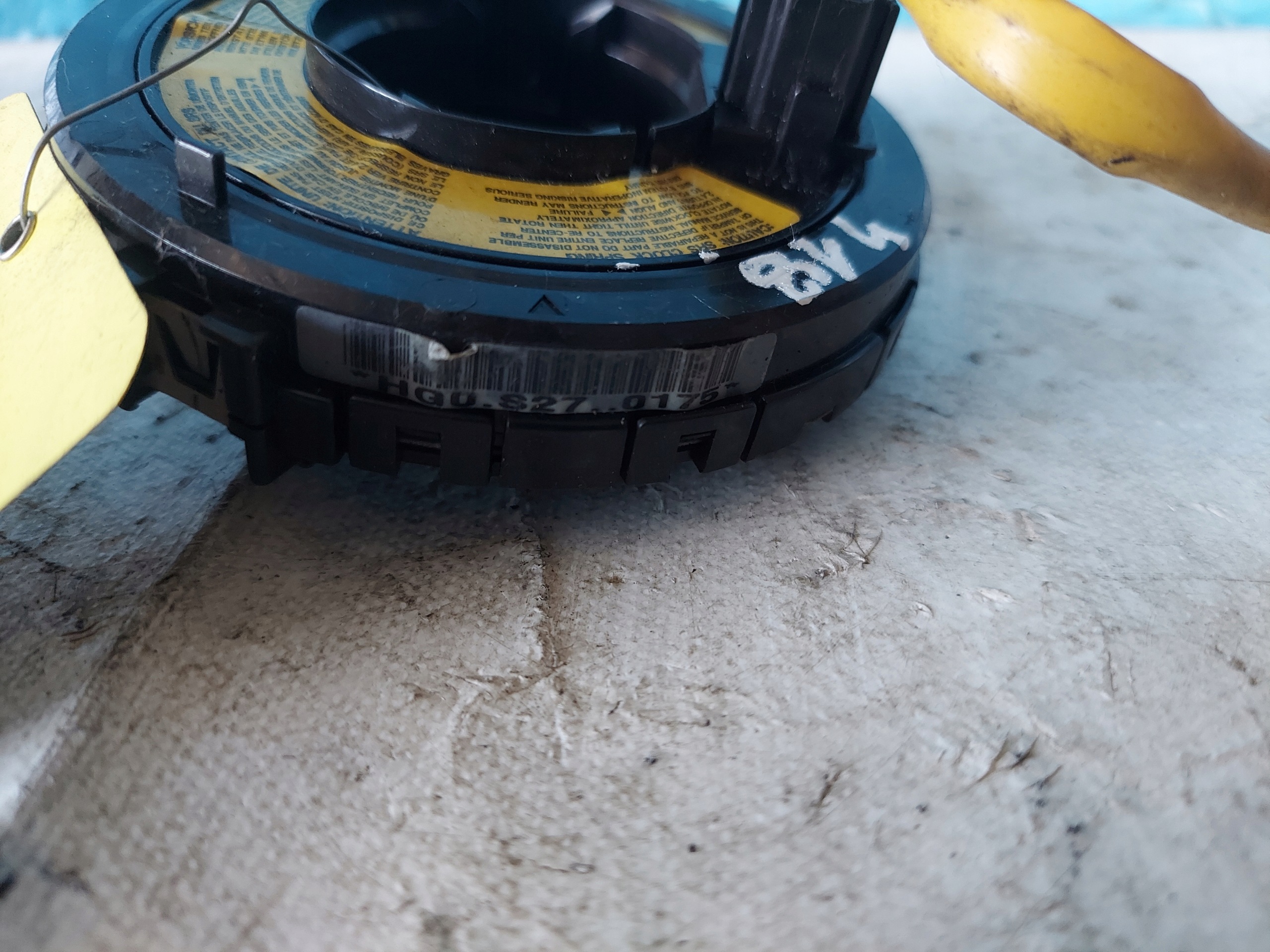 ring airbag HYUNDAI GETZ 2002 R