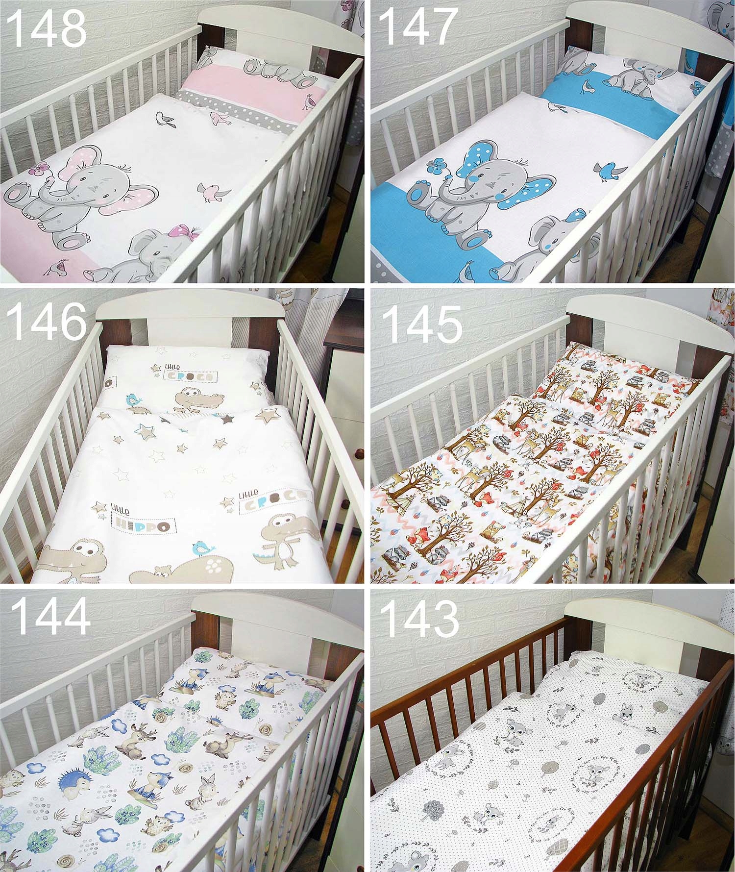 2 el. 100x135 Pościel dla maluszka,producent GRGII Długość poszewki 40 cm