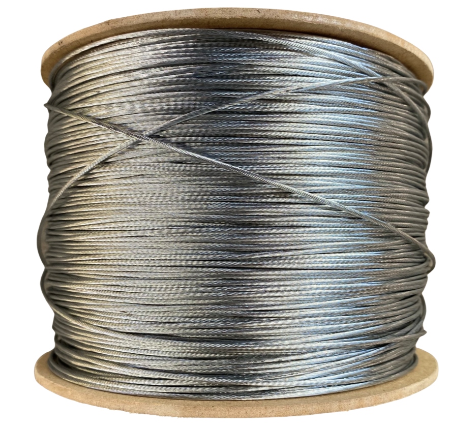 LINKA STALOWA DO PASTUCHA ELEKTRYCZNEGO OCYNKOWANA 19 DRUTÓW 1,5MM / 500M